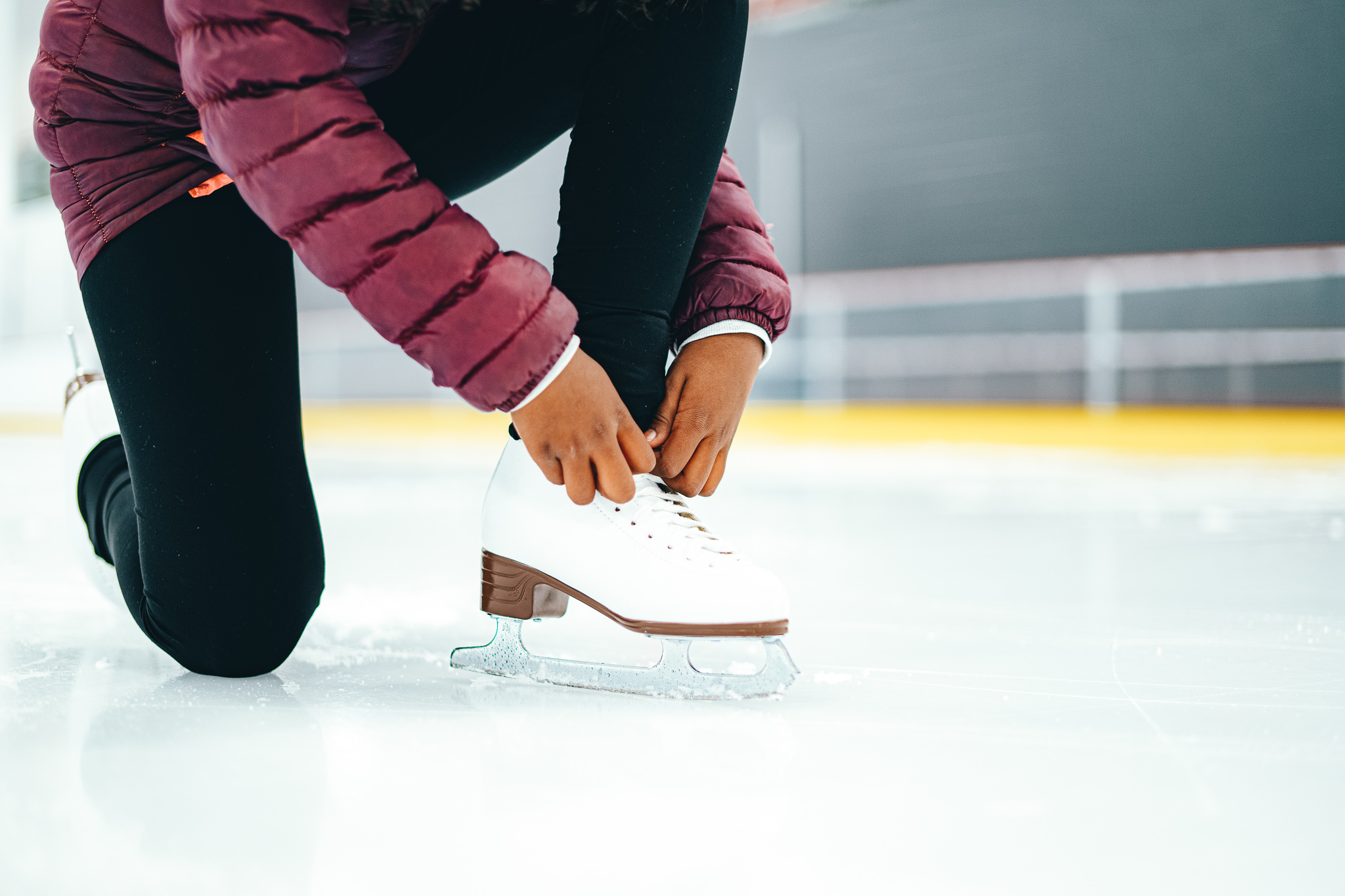 Patinage Préscolaire Avec Bâtons